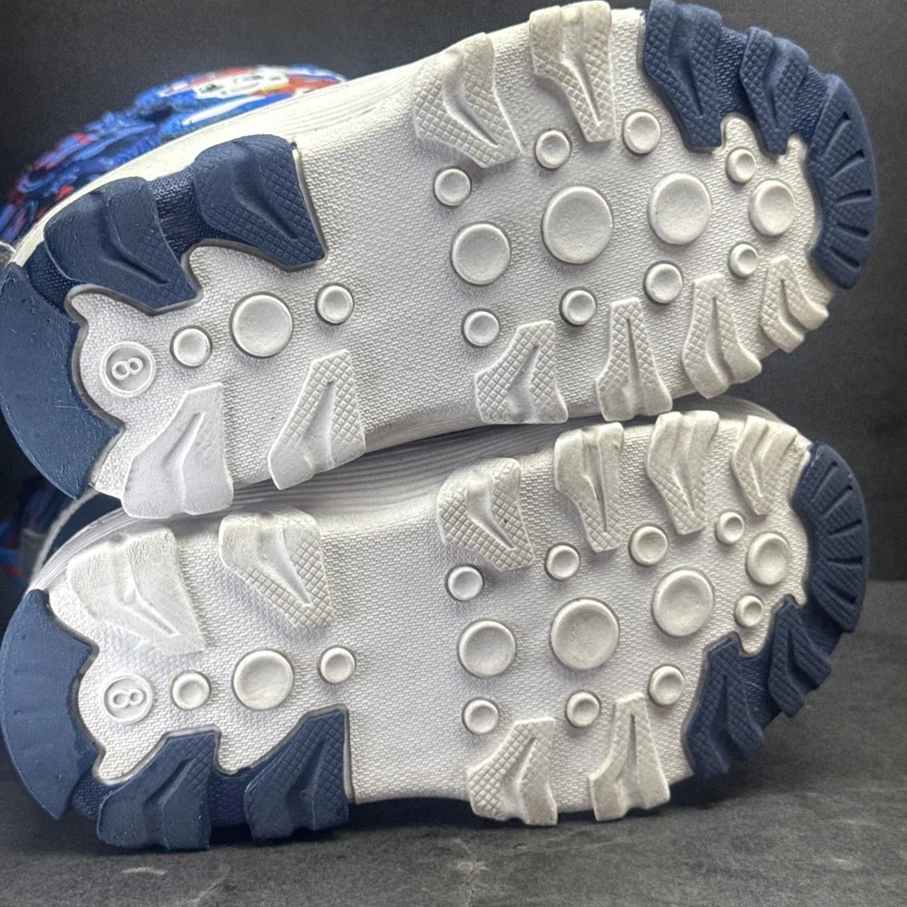 Nickelodeon Paw Patrol Marshall Light-Up Fleece Lined Boots Toddler Size‎ 9